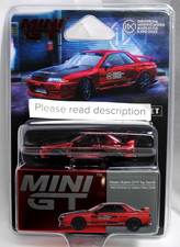 MINI GT Nissan Skyline GT-R Top Secret Red Chrome IMX 2025 Exclusive #1716/3000