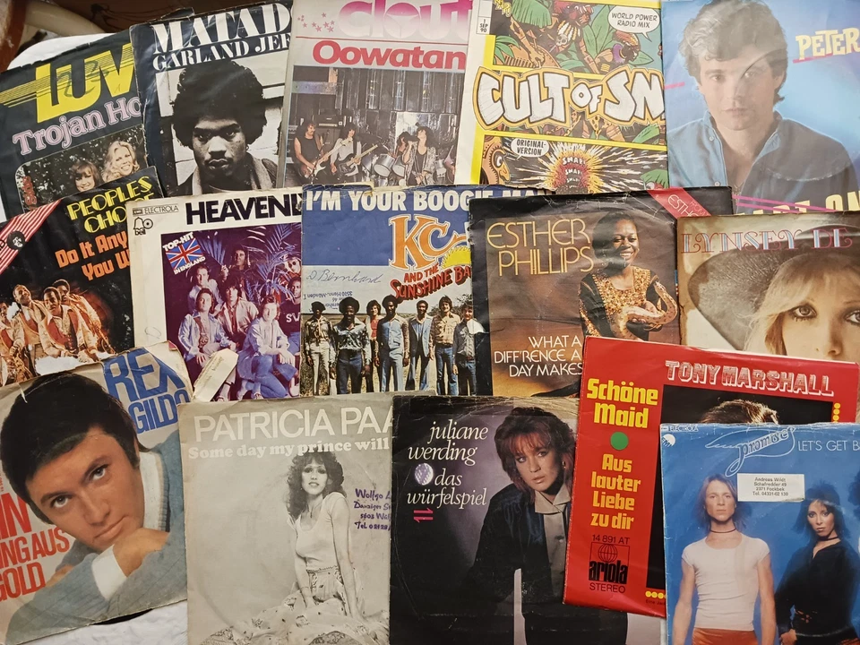 300 Single Deutsch / Englich / 70er / 80er /für die Musikbox - Bild 3 von 4