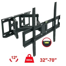 Full Motion TV Wall Mount Bracket 32 40 42 46 47 50 55 60 65 70 " LCD LED Plasma
