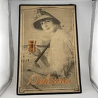 Vintage 1915 Coca Cola Original “Delicious” Magazine Ad.