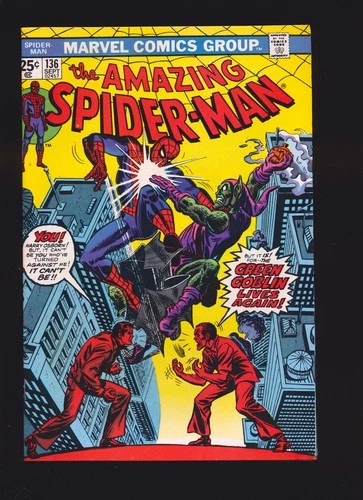 Amazing Spider-Man # 136 - 1st Harry Osborne as Green Goblin VF+ Cond