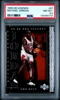 1999 UPPER DECK LEGENDS #87 MICHAEL JORDAN PSA 8.5