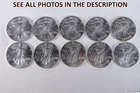 NobleSpirit (LG) SUPERB GEM BU Half Roll of 10x 1997 American SILVER 1oz EAGLES