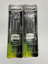 Uni-Ball Jetstream RT Ballpoint Refill 1.0mm Black Ink 35972 2 Packs 4 Refills
