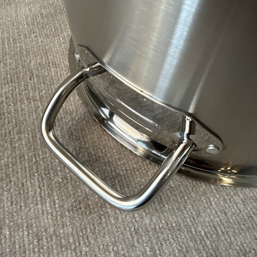 Nuova Eneron Turbo Pot 39 Qt Stock Pot con Coperchio Commerciale Ristorante Acciaio Inox - Foto 13 di 22