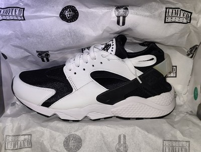 Nike Air Huarache - Black/White-Black [US 8,5/EUR 42] Herrenschuhe Sneaker