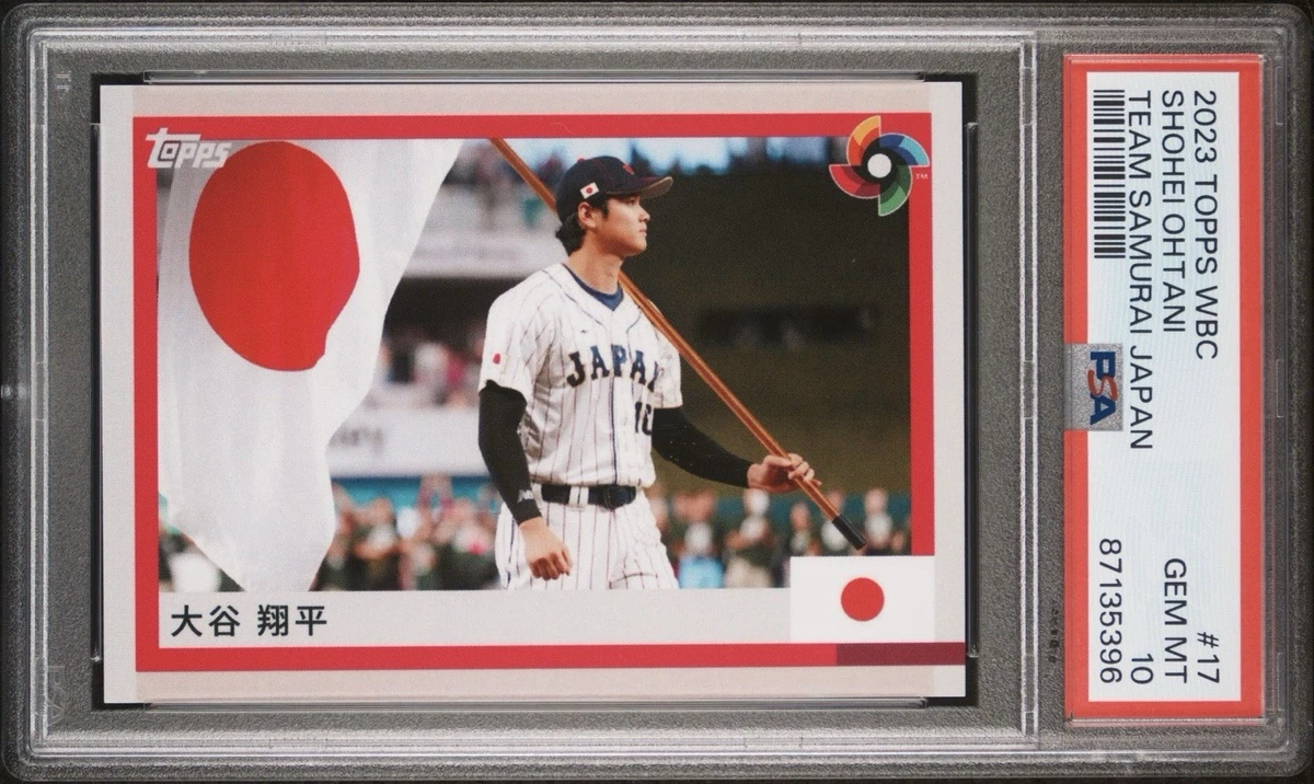 2023 Topps World Baseball Classic Team Samurai - Shohei Ohtani #17