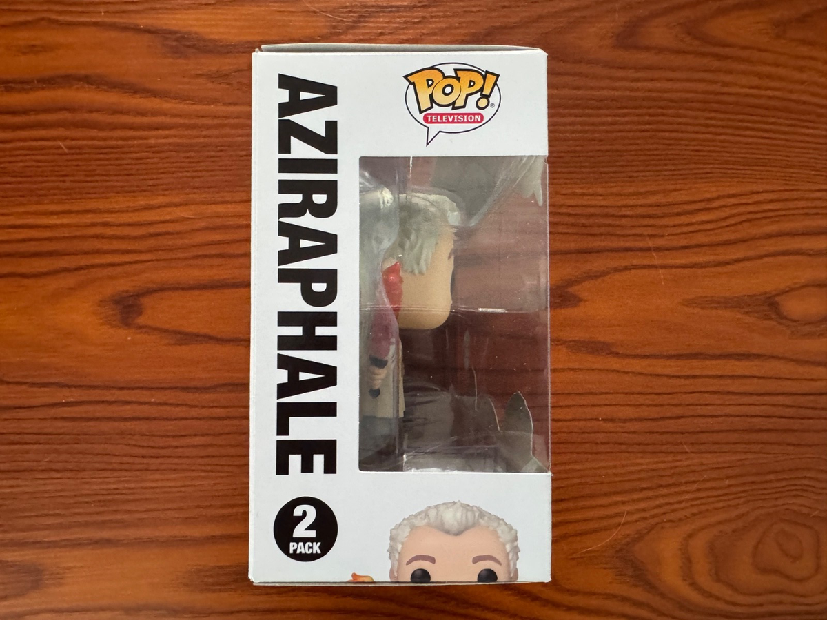 Funko Pop! Vinyl: Aziraphel & Crowley - 2 Pack for sale online | eBay
