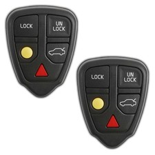 2 Replacement For Lqnp2t-apu 2000 2001 2002 2003 Volvo V70 Remote Car Fob Key 5b