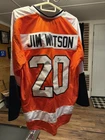 Jim Watson Flyers Signed #20 Hockey Jersey XL In Size COA By Carls Cards