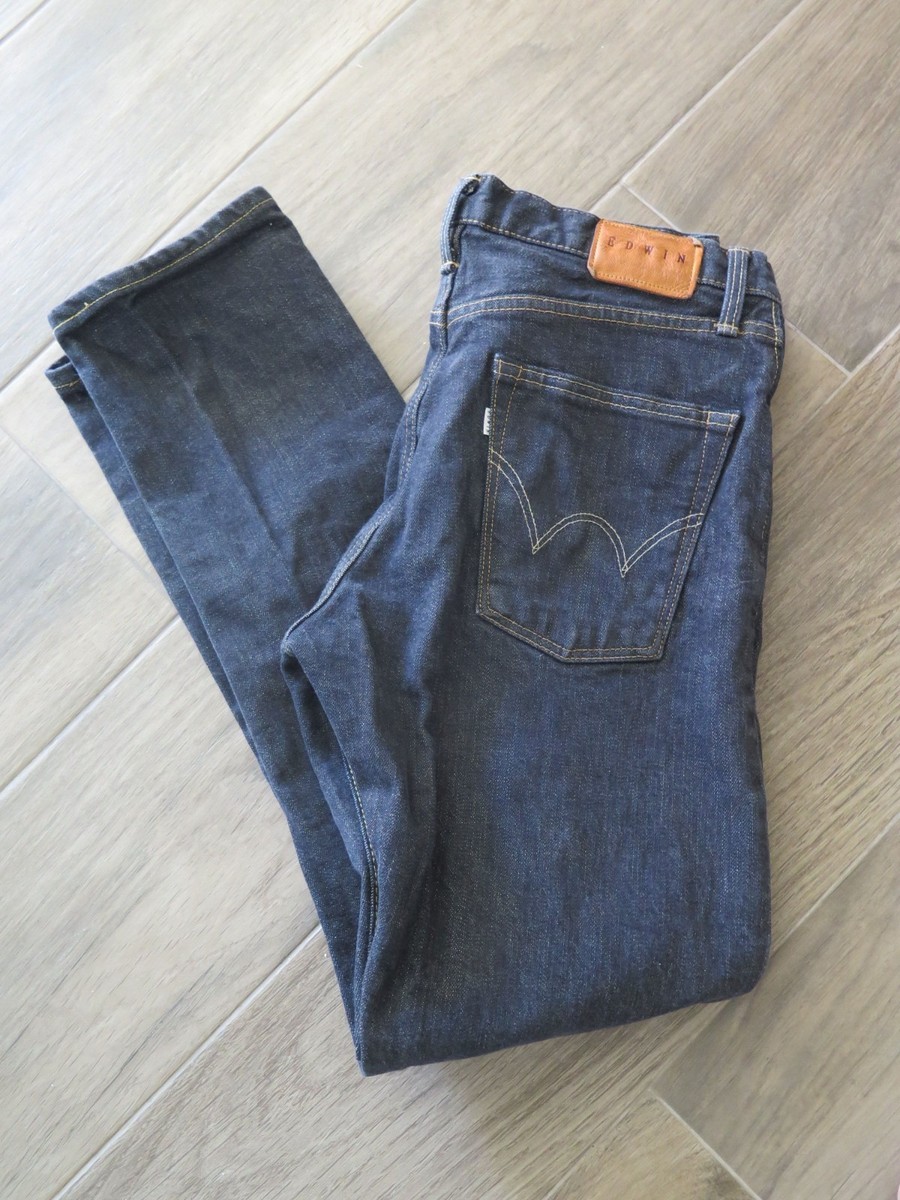 Edwin Jeans 503 JAPAN Mens size 30 Dark Wash Red Line Selvedge | eBay