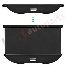 Retractable Rear Trunk Cargo Cover For 2013-2019 Ford Escape Luggage Shade Black