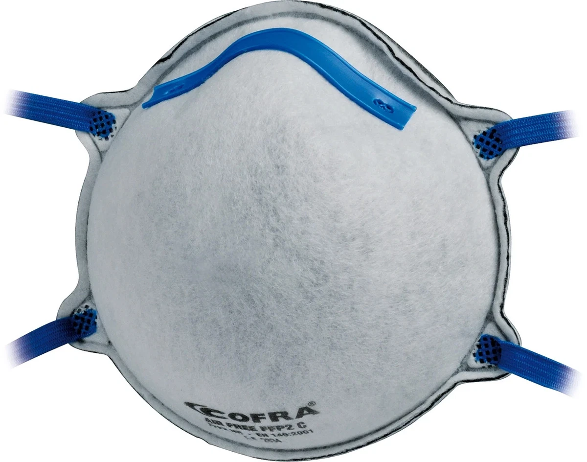 Maschera Antipolvere Facciale Riutilizzabile Con 10 Filtri In Cotone, Protezione Per Pittura, Legno E Lavori Domestici - 5