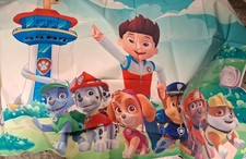Paw Patrol Happy Birthday Backdrop new in package 3 ft x 5 ft