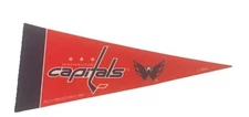 NHL Washington Capitals Mini Pennant 4”x9" Wall Decor Flag Hockey