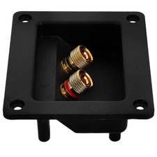  Car Speaker Connectors Box Terminal Spring Loaded Terminals Subwoofer Plug