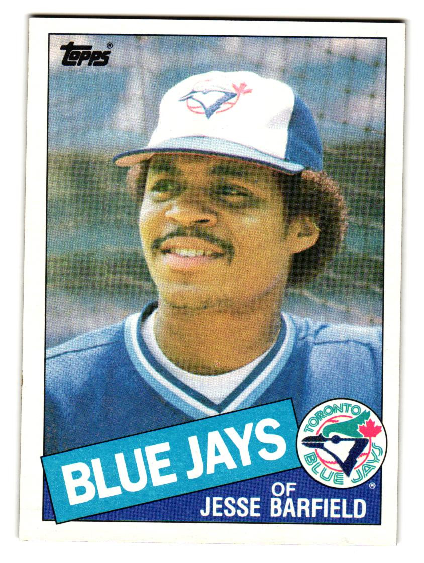 1985 Topps - Jesse Barfield #24 Toronto Blue Jays