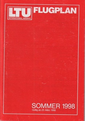 LTU International Airways timetable 1998/03/25
