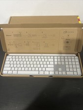 Logitech MX Keys S for Mac Bluetooth Wireless Keyboard White/Gray No Usb Dongle