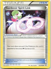 Gardevoir Spirit Link 130/160 Uncommon Primal Clash Pokemon Moderately Played