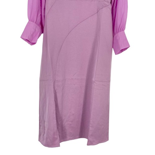 Foxiedox Front Split Halter Neck Dress Orchid Purple Women’s Size Medium NWT - Picture 11 of 13