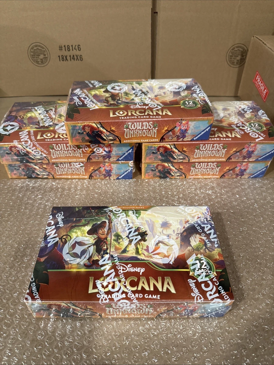 Ravensburger Disney Lorcana TCG Collectible Card Game Sealed Boxes