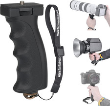 Universal Ergonomic DSLR Mirrorless Camera Camcorder Monocular Hand Grip Stabili