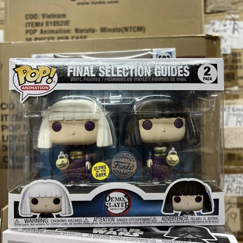 Funko Pop! Demon Slayer Final Selection Guides GITD Funko Special Edition 2pck