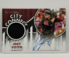 Topps 2026 Joey Votto City Connect Auto Relic CCAR-JV Reds 69/99