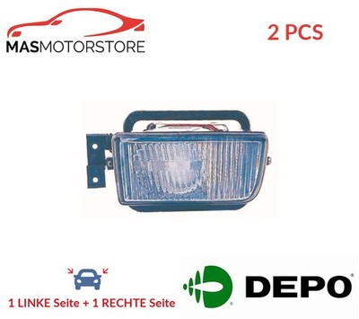 NEBELSCHEINWERFER PAAR SET DEPO 444-2002L-UQ 2PCS I FÜR BMW 5,E34