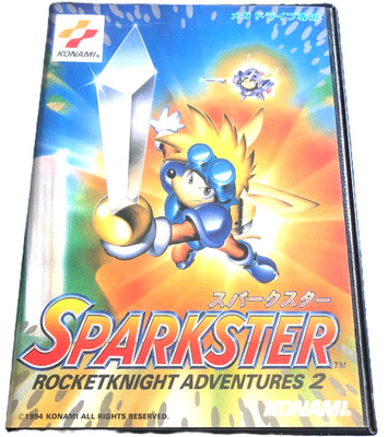 Sparkster Rocket Knight Adventures 2 Sega Mega Drive MD Genesis Used Game NTSC-J