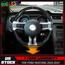 Carbon Fiber Look Steering Wheel For Ford Mustang 2010 2011-2014 Steering Wheel