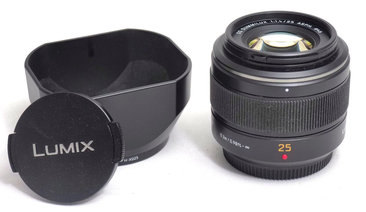 Panasonic LUMIX 25mm f/1.4 Camera Lenses for sale | eBay