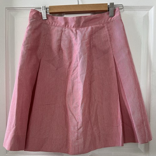 Vintage Viski Marena Mini Skirt Size 18 Red Pleated Academia Grunge 90s USA Made