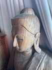 LARGE BUDDHA -hand Carved Vintage. SOUTHEASTERN ASIA - — photo 7