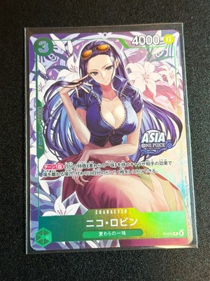 Nico Robin P-111 ASIA PROMO One Piece Mini-tin Pack Set vol.2 Japanese Rokushiro