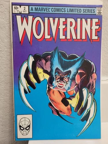 Vintage 1982 Marvel Comics Wolverine Limited Series #2 in Excellent Condition.