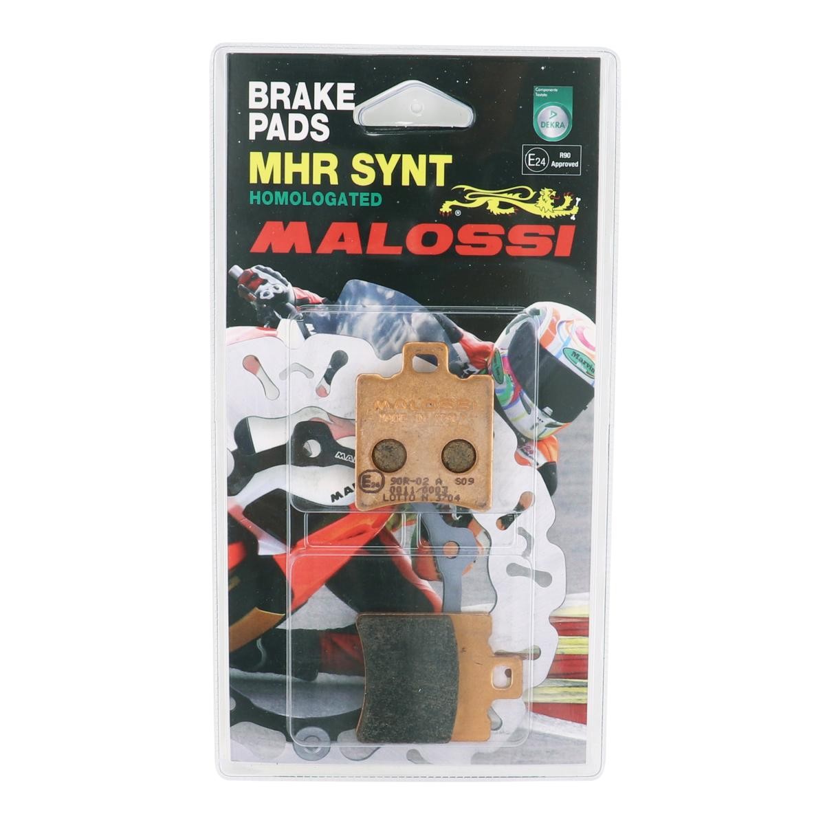 Plaquette de frein Malossi MHR Synt avant pour MBK Booster et Nitro 50cc