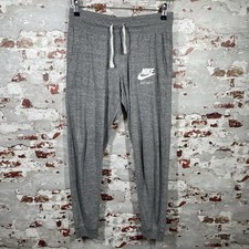 Nike Grey Loungewear Bottoms Joggers Small S Relaxed Just Do It
