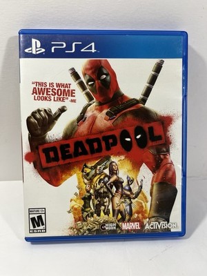 Deadpool Sony PlayStation 4 PS4 - Authentic - RARE! - FAST SHIPPING!