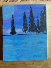 Original Acrylic painting “Reflection”