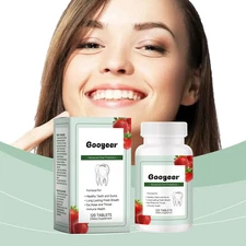 Googeer 120pcs Oral Probiotic Tablets Fresh Breath Dietary Supplement Remove