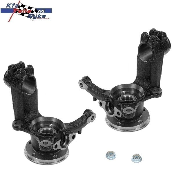 2X Achsschenkel Vorne Links Rechts Radlager Vormontiert FÜR VW T5 T6-image
