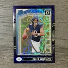 2024 Donruss Optic Rated Rookie Caleb Williams #201 Purple Scope Prizm (RC)
