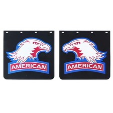 Mud Flaps for Semi Trucks American Eagle PVC Tractor Trailer Heavy Duty Rubber