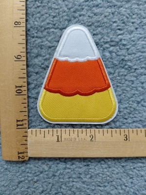 CANDY CORN CANDY  IRON ON PATCH FREE SHIPPING