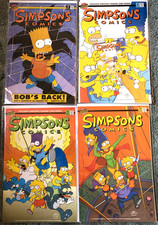 he Simpsons Comics #2, 4, 5 & 7, Bongo Comics, Bob's Back!