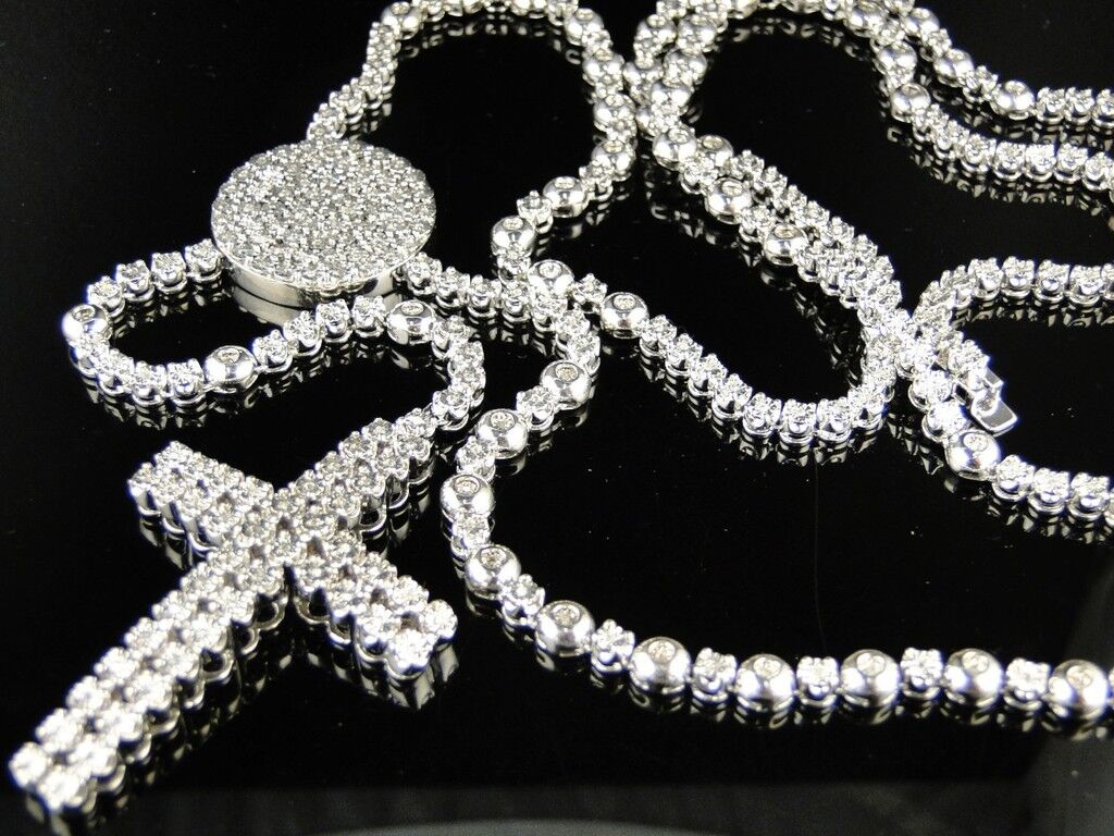 4mm 14K White Gold Men's Diamond-Cut Box Chain Necklace 20-30in |  GoldenMine.com