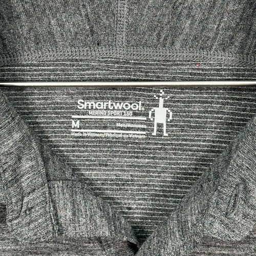 Smartwool Merino Gray Button Up Shirt Medium - Picture 3 of 5