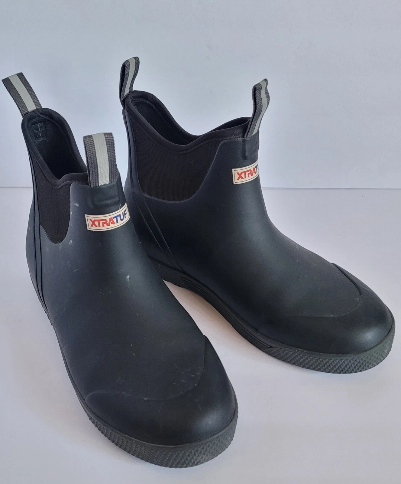 Xtra Tuff Xtratuff Ice Ankle Deck Fishing Boots Waterproof Rubber Mens Size 11